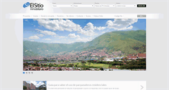 Desktop Screenshot of elsitioinmobiliario.com.co